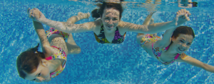 swimming family
